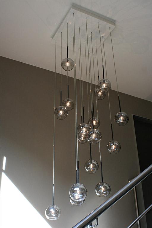 Suspension Occhio cage d'escaliers - DOMELEC Libramont